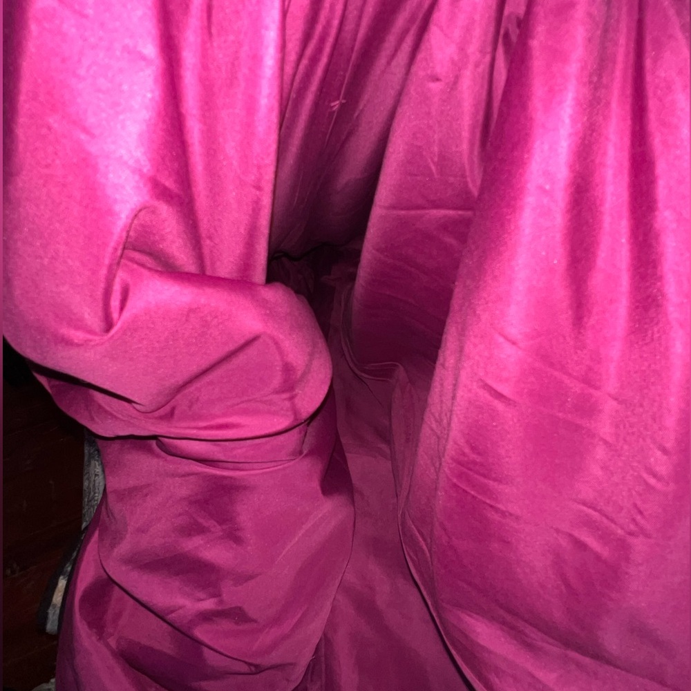 💎💕Strapless Fuchsia Jane Norman Gown 💕💎 - Picture 5 of 5